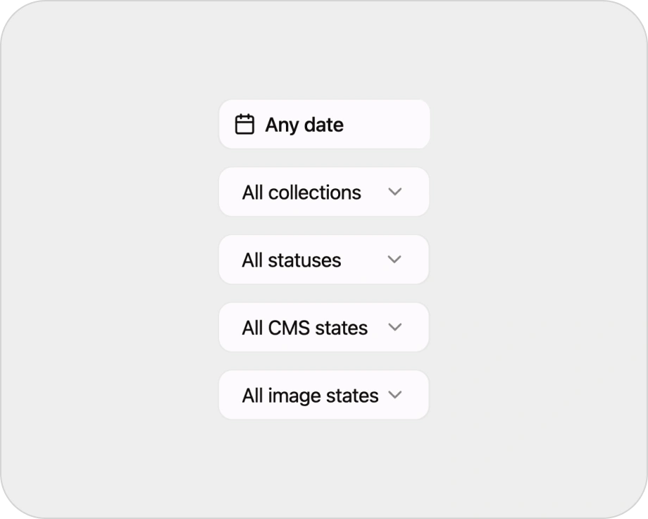 Editorial filters